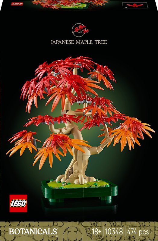 COSTRUZIONI LEGO Botanicals Bonsai di acero rosso giapponese - 10348