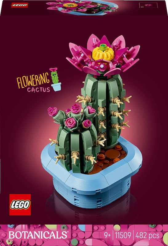 COSTRUZIONI LEGO Botanicals Cactus in fiore - 11509