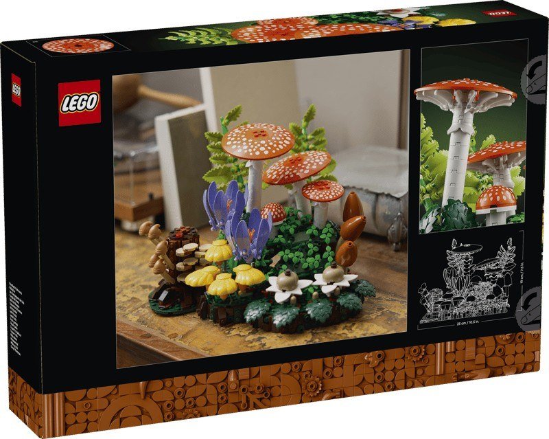 COSTRUZIONI LEGO Botanicals Funghi del bosco - 11505