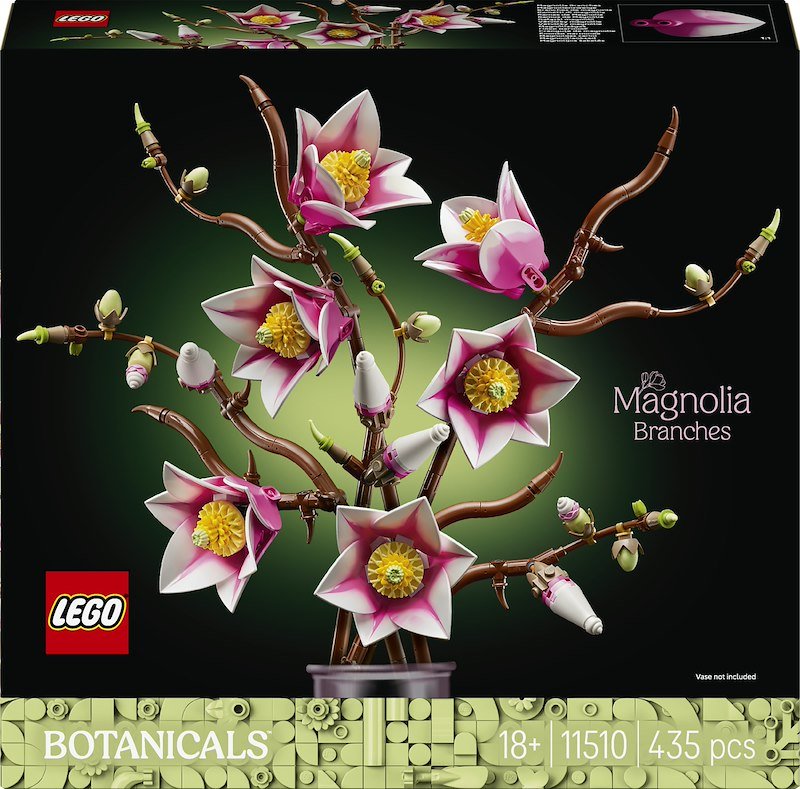 COSTRUZIONI LEGO Botanicals Rametti di magnolia - 11510