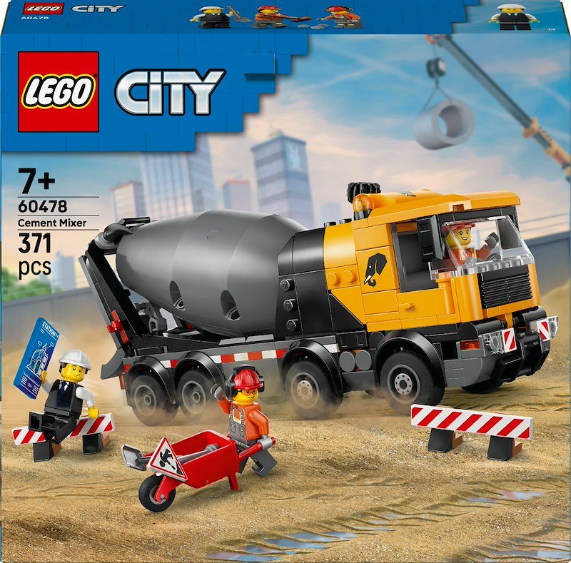 COSTRUZIONI LEGO City Great Vehicles Betoniera - 60478