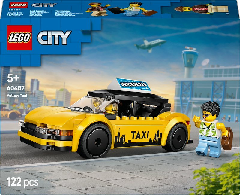 COSTRUZIONI LEGO City Great Vehicles Taxi giallo - 60487