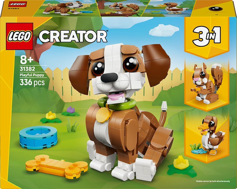COSTRUZIONI LEGO Creator Adorabili animali: cagnolino giocoso - 31382