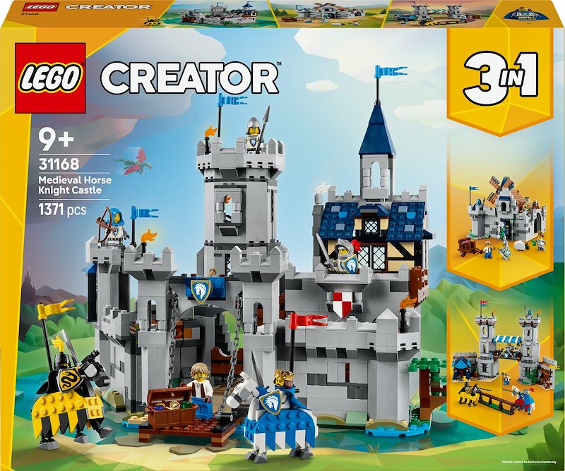 COSTRUZIONI LEGO Creator Castello del cavaliere medievale - 31168