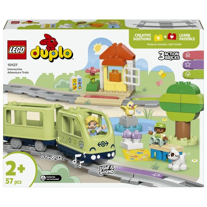 COSTRUZIONI LEGO DUPLO Town Treno d’avventura interattivo - 10427