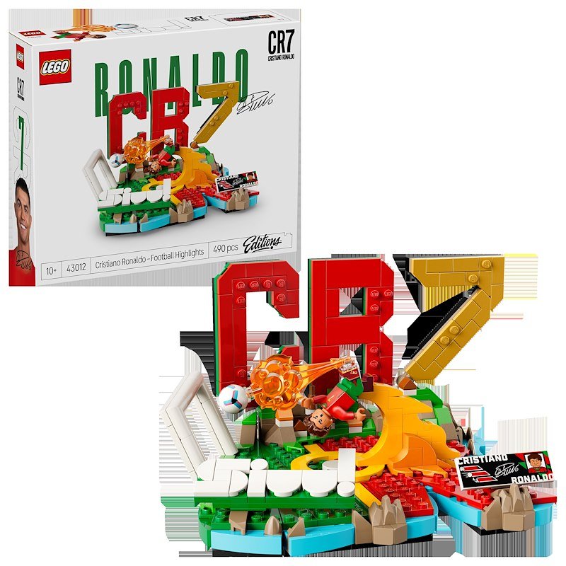 COSTRUZIONI LEGO Editions Football Cristiano Ronaldo – Highlights calcistici - 43012
