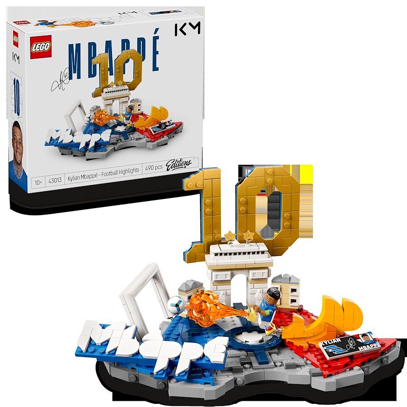 COSTRUZIONI LEGO Editions Football Kylian Mbappé – Highlights calcistici - 43013