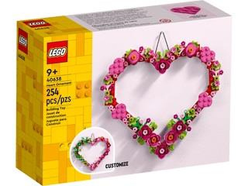 COSTRUZIONI LEGO Iconic Cuore ornamentale - 40638