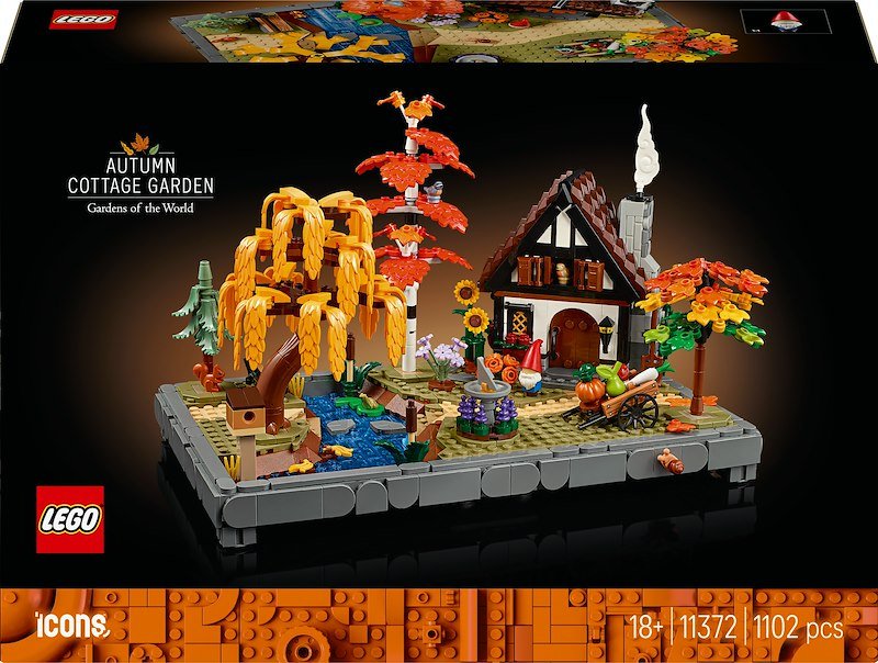 COSTRUZIONI LEGO Icons Giardino autunnale del cottage - 11372