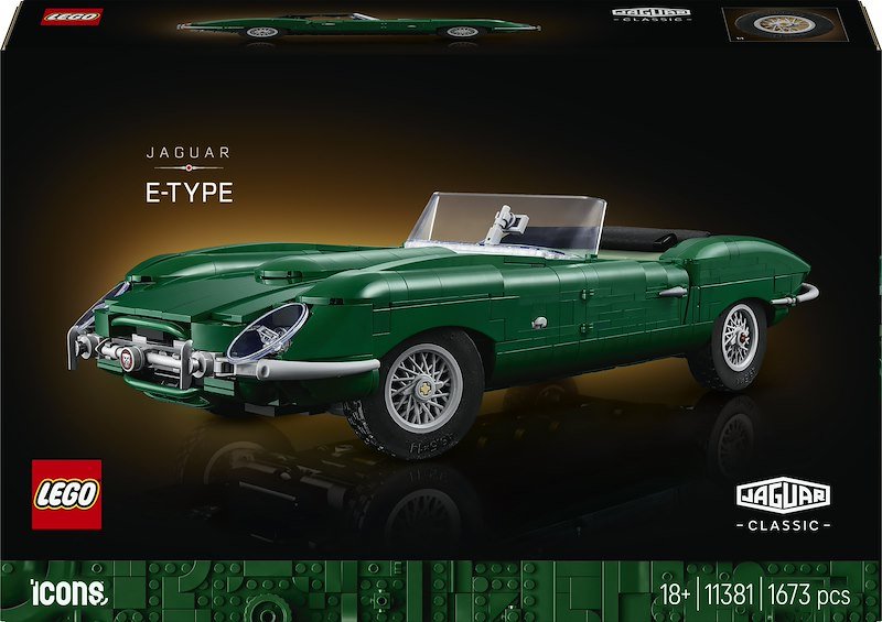 COSTRUZIONI LEGO Icons Jaguar E-Type - 11381