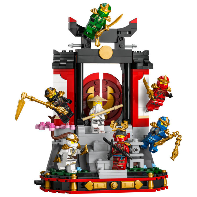COSTRUZIONI LEGO Ninjago Display personaggi Ninja – 15° anniversario - 71866