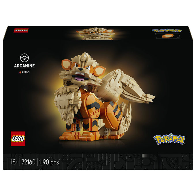 COSTRUZIONI LEGO Pokémon Arcanine - 72160 COSTRUZIONI LEGO Pokémon Arcanine - 72160