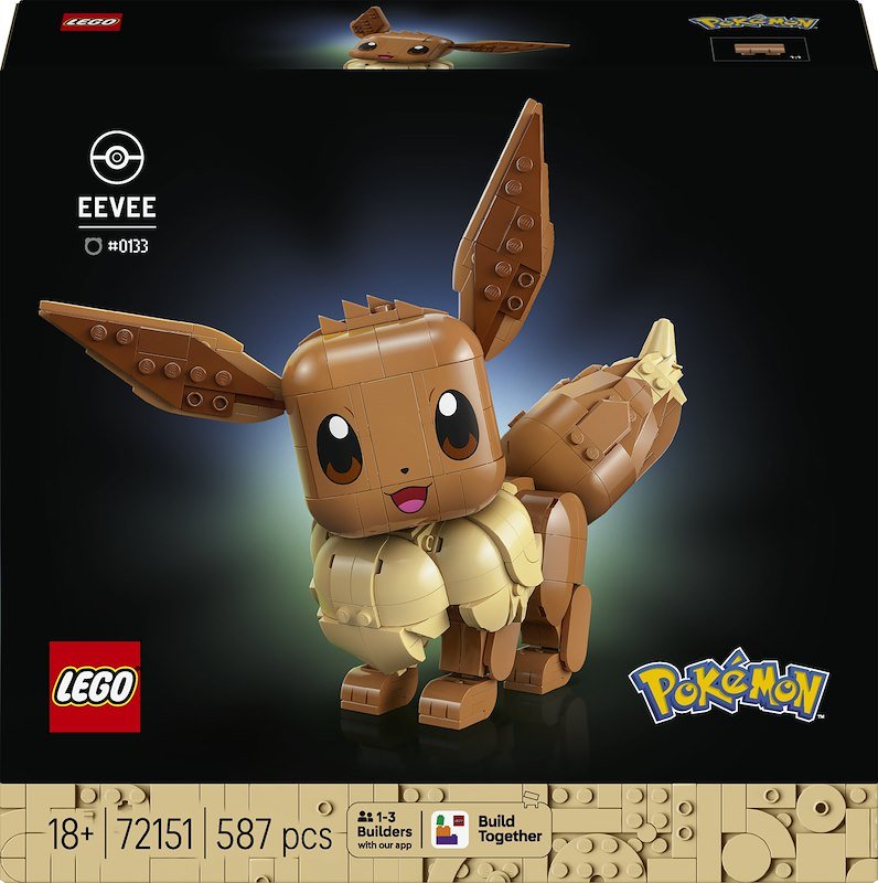 COSTRUZIONI LEGO Pokémon Eevee - 72151