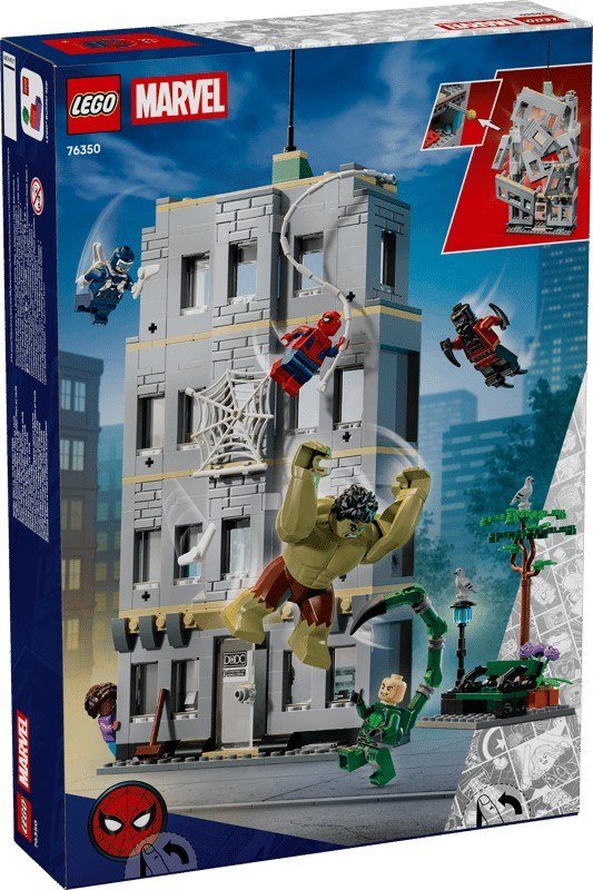 COSTRUZIONI LEGO Scontro epico: Spider-Man vs. Hulk