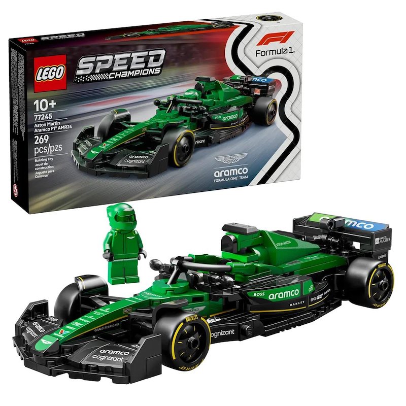 COSTRUZIONI LEGO Speed Champions Auto da corsa Aston Martin Aramco F1® AMR24 - 77245