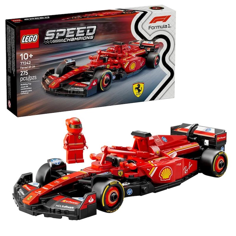 COSTRUZIONI LEGO Speed Champions Auto da corsa F1® Ferrari SF-24 - 77242