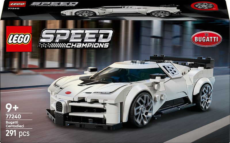 COSTRUZIONI LEGO Speed Champions Hyper Sports Car Bugatti Centodieci - 77240