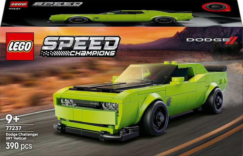 COSTRUZIONI LEGO Speed Champions Sports Car Dodge Challenger SRT Hellcat - 77237