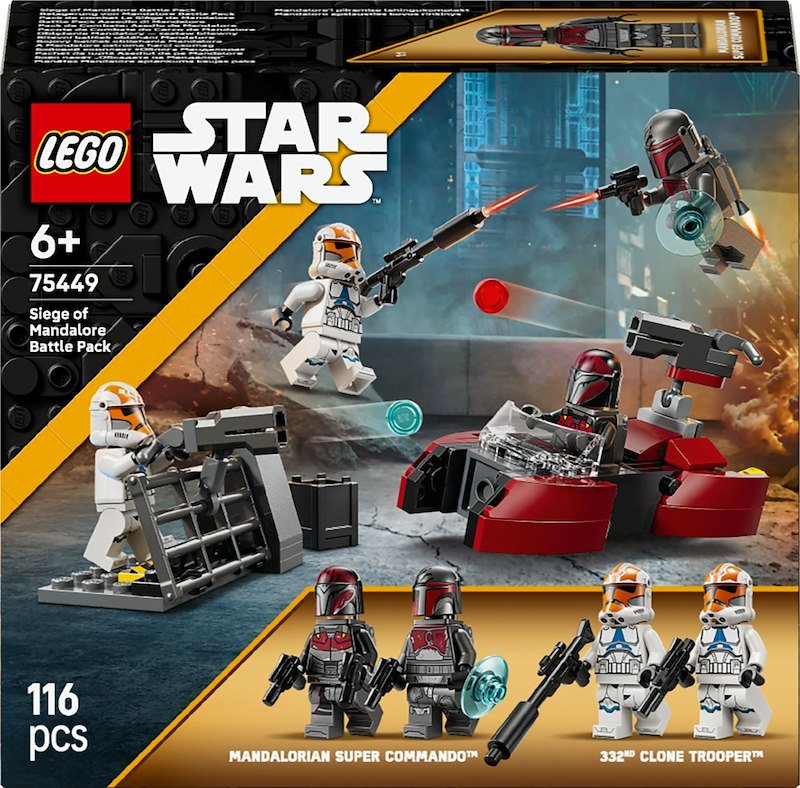 COSTRUZIONI LEGO Star Wars TM Battle Pack Assedio di Mandalore - 75449