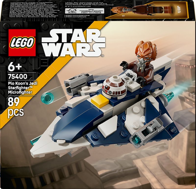 COSTRUZIONI LEGO Star Wars TM Microfighter Jedi Starfighter di Plo Koon - 75400