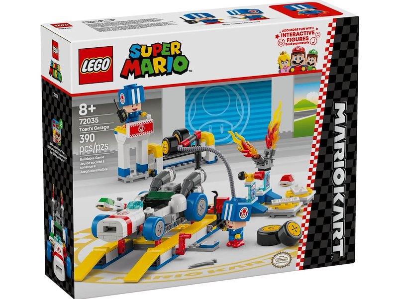 COSTRUZIONI LEGO Super Mario Kart™: Officina di Toad - 72035
