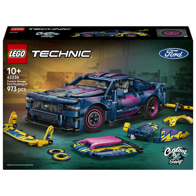 COSTRUZIONI LEGO Technic Auto Ford Mustang GT Custom Garage - 42236