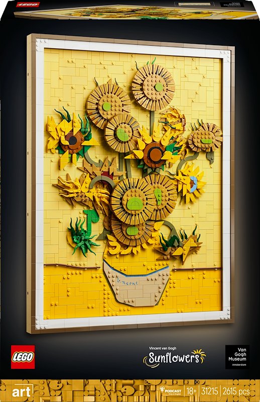 COSTRUZIONI LEGO Vincent van Gogh – Girasoli