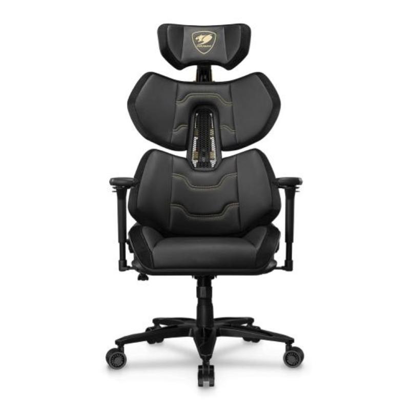 Cougar gaming terminator elite gold sedia gaming pc ergonomica