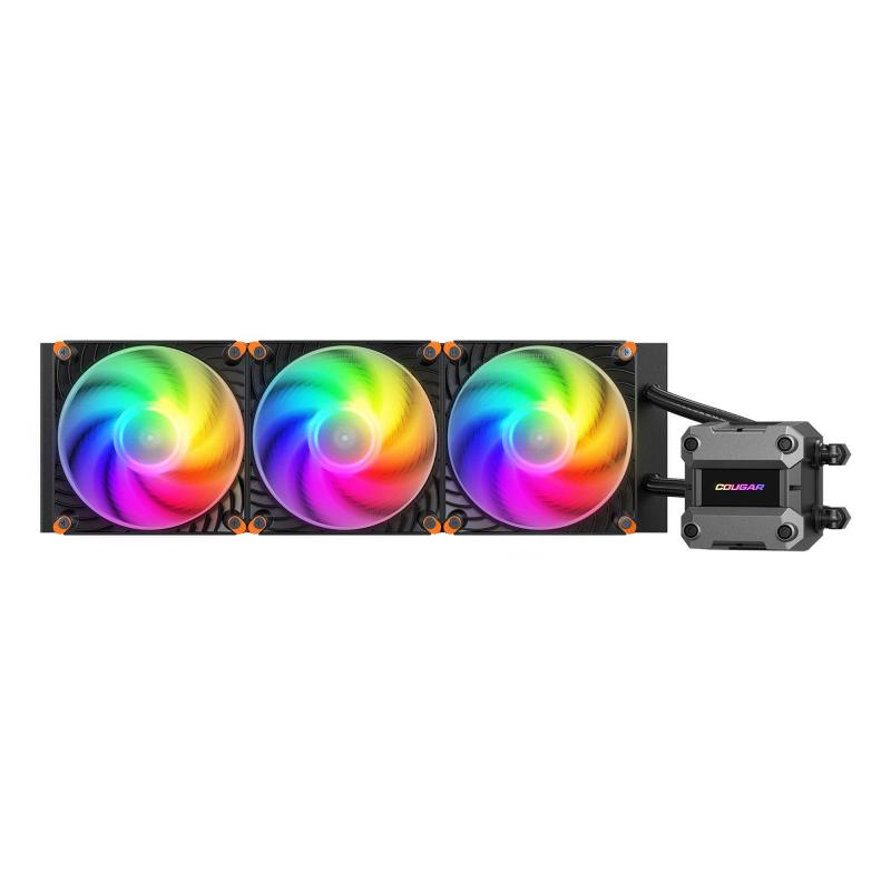 Cougar poseidon ultra argb 360 cpu liquid cooler intel 1851/1700/1200 amd am5/am4