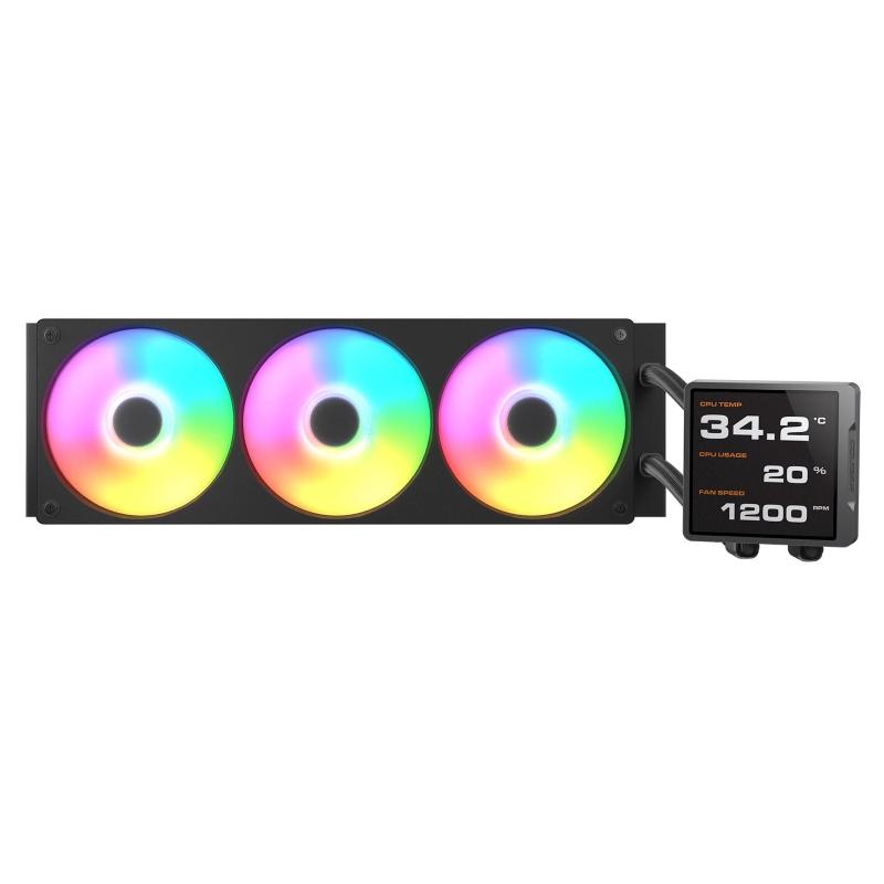Cougar poseidon vistek pro argb 360 cpu liquid cooler intel 1851/1700/1200 amd am5/am4