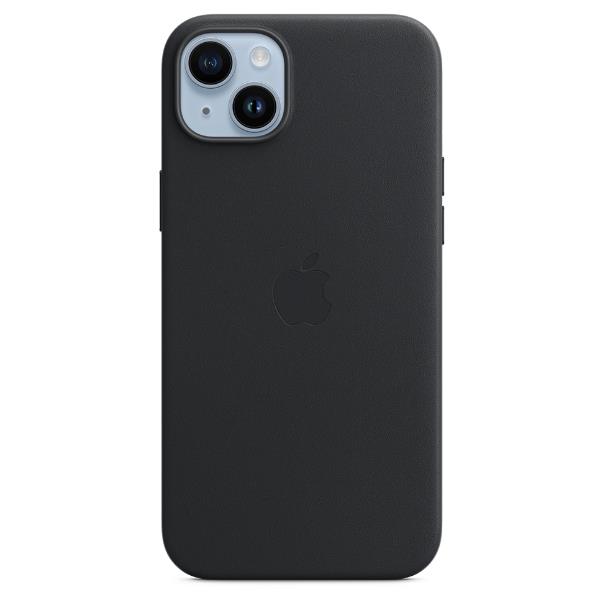 Cover Apple per iPhone 14 Plus in pelle ink blu