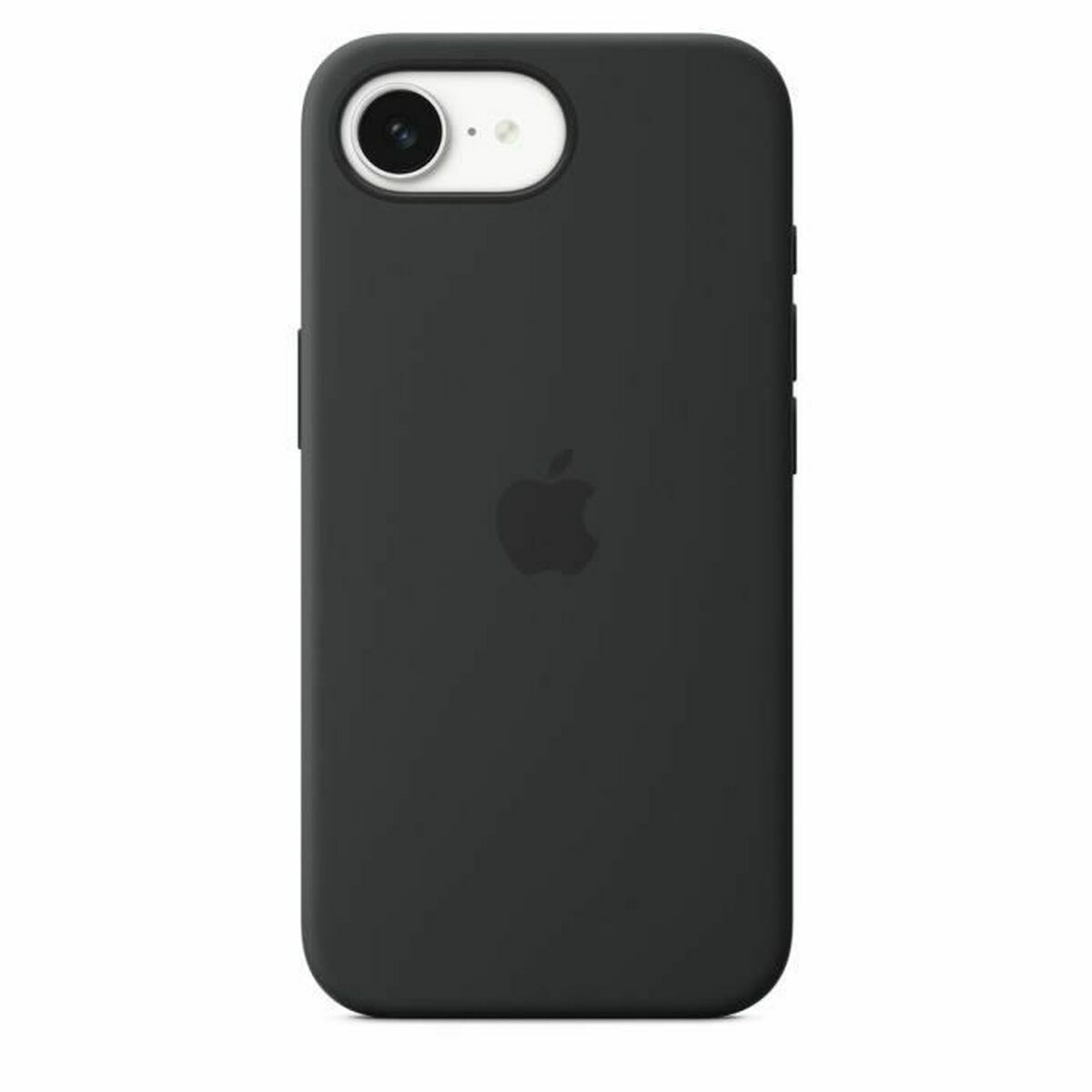 Cover In Silicone Apple Nera Per Iphone 16e