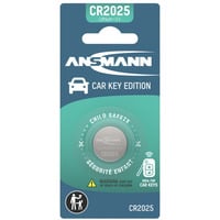 CR2025 - Pila a bottone al litio per chiave auto Blister da 1 pezzo, Batteria