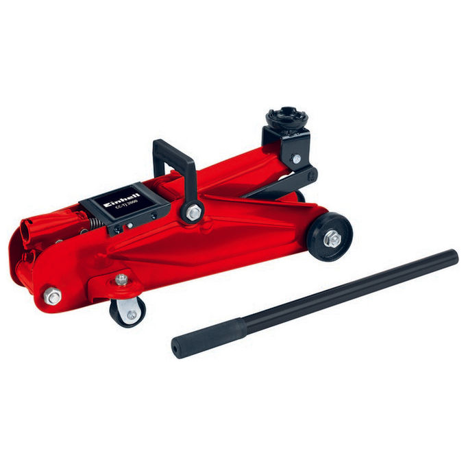 Crick auto carrellato Cc Tj 2000 portata max 2000 Kg Rosso 2011779