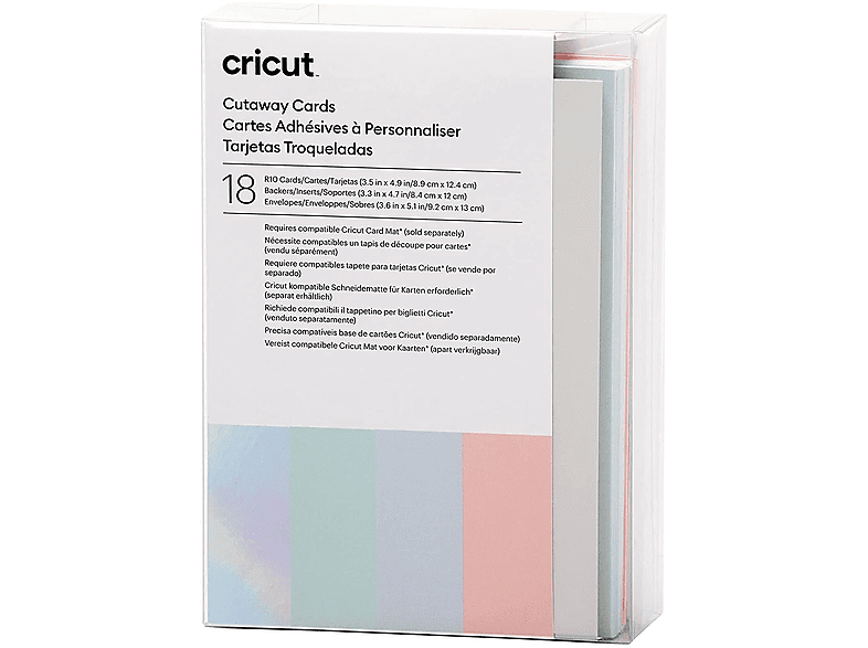 CRICUT CARTE CHAWAY CARD PASTELLO R10