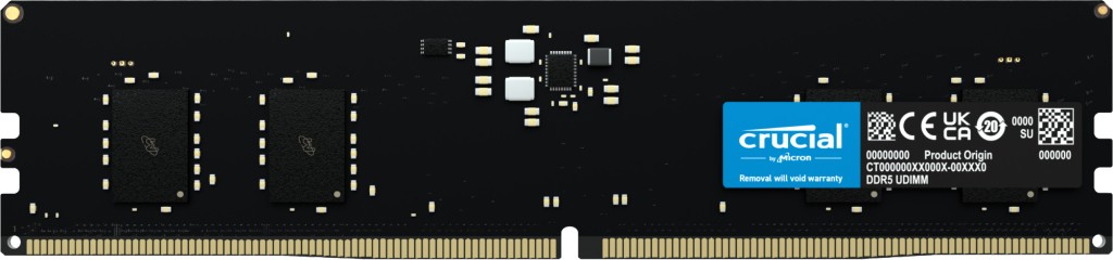 Crucial CT8G56C46U5 memoria 8 GB 1 x 8 GB DDR5 Data Integrity Check (verifica integrità dati)