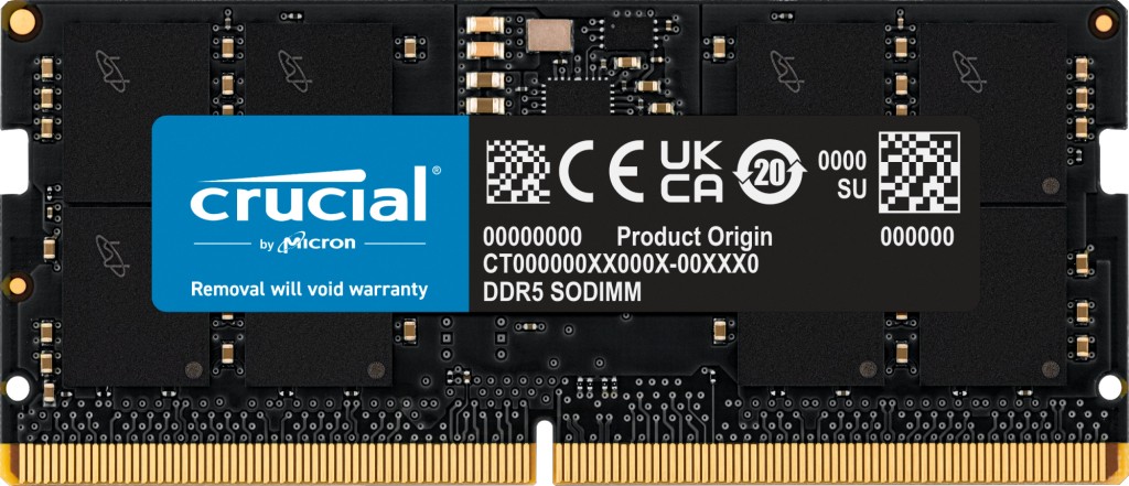 Crucial SO-DIMM 16GB DDR5-5600 CL46-45-45 1RX8
