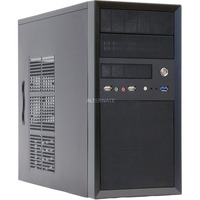 CT-01B-OP computer case Mini Tower Nero, Chassis Tower