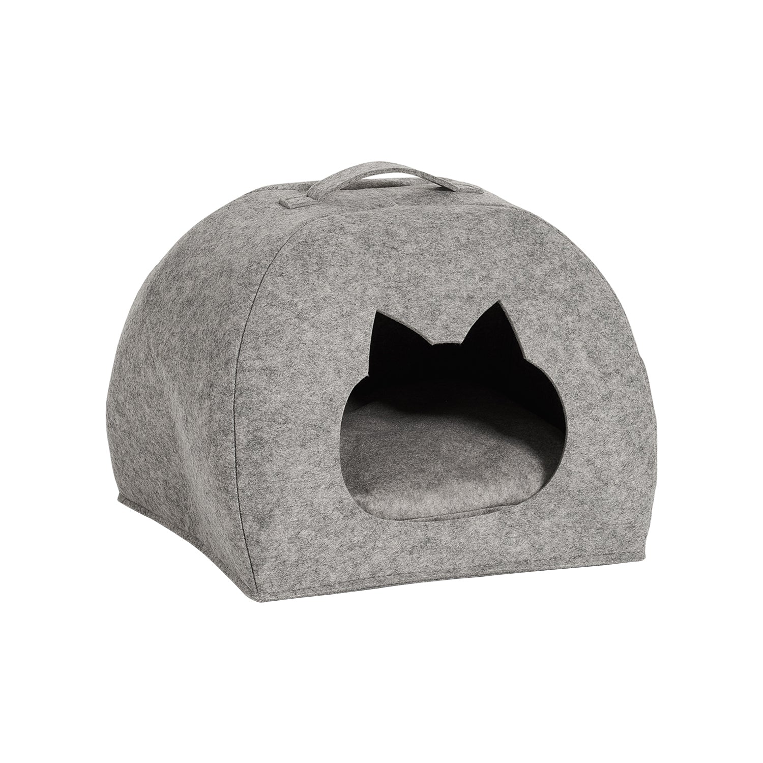 Cuccia In Feltro Gatto 40,5x38x37,5cm