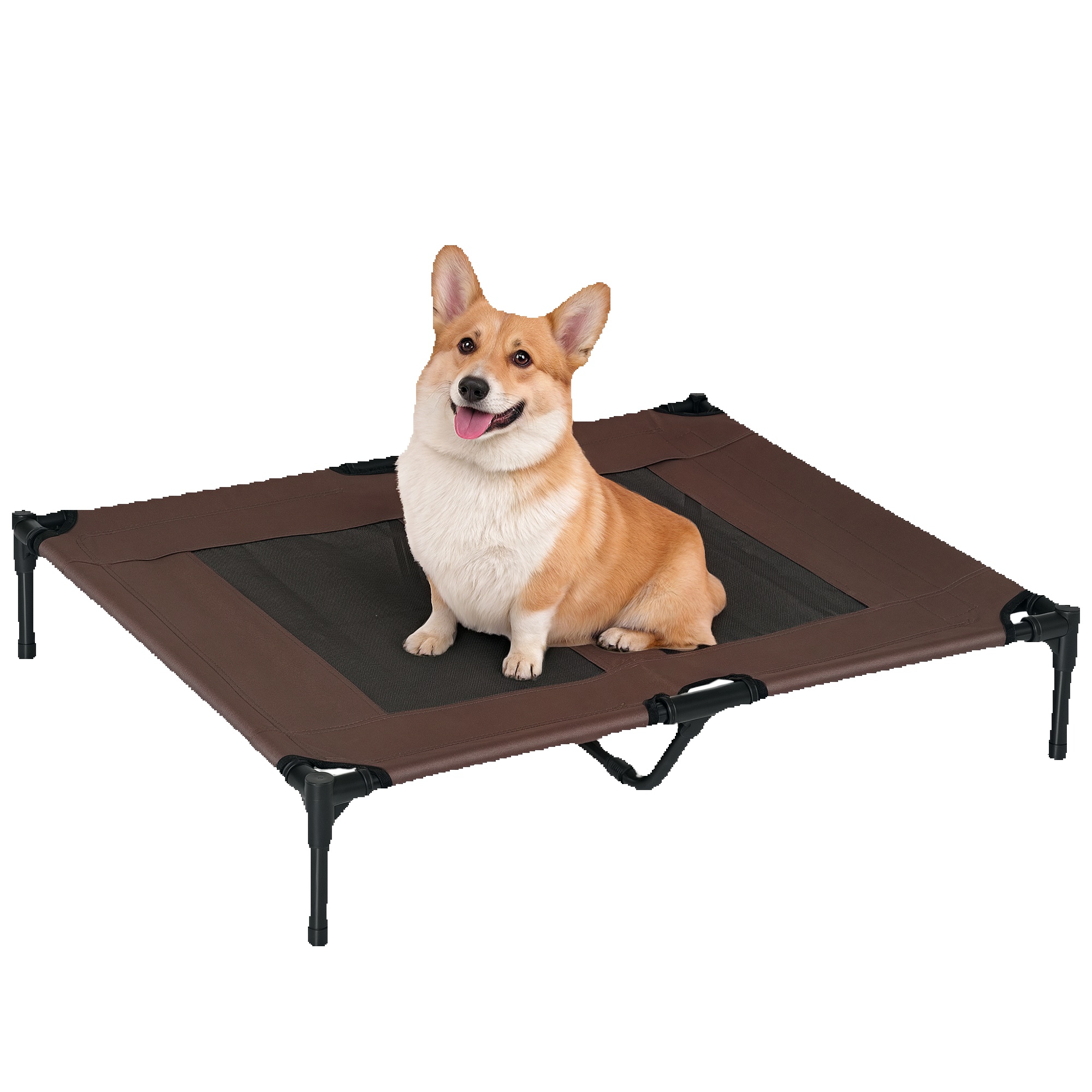 Cuccia PawHut con piedini per cani e gatti, letto rialzato Aniamux, grande comfort, tessuto Oxford, Textilene microforato, aci Cuccia PawHut con piedini per cani e gatti, letto rialzato Aniamux, grande comfort, tessuto Oxford, Textilene microforato, aci