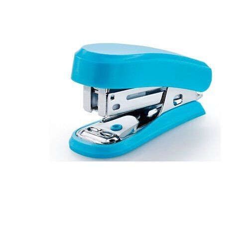 Cucitrice compatta Novus Mini - Fino a 12 fogli - Pinzatura chiusa e aperta - Include 320 punti metallici - Colore blu Cucitrice compatta Novus Mini - Fino a 12 fogli - Pinzatura chiusa e aperta - Include 320 punti metallici - Colore blu
