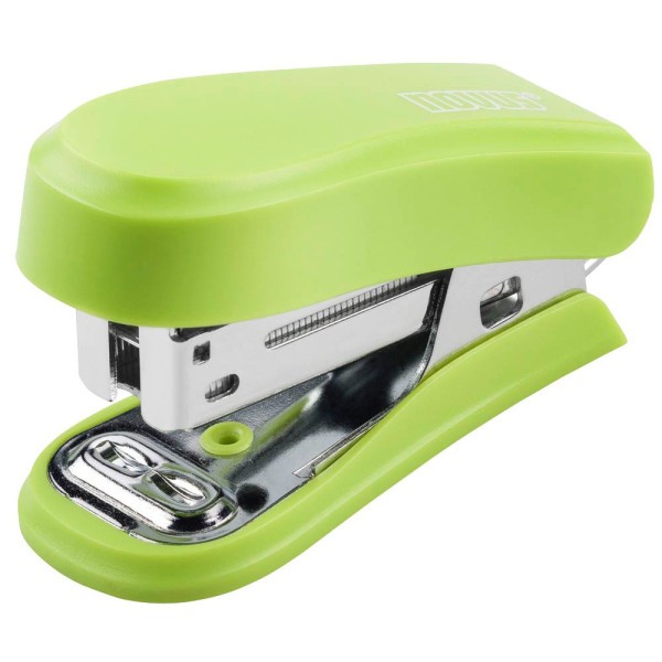 Cucitrice compatta Novus Mini - Fino a 12 fogli - Pinzatura chiusa e aperta - Include 320 punti metallici - Colore verde Cucitrice compatta Novus Mini - Fino a 12 fogli - Pinzatura chiusa e aperta - Include 320 punti metallici - Colore verde