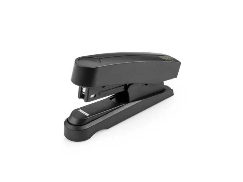 Cucitrice da tavolo Novus B10FC re+new - Realizzata con il 95% di plastica riciclata - Fino a 20 fogli - Cucitura piatta e aggraffatura - Include 200 punti metallici - Nera Cucitrice da tavolo Novus B10FC re+new - Realizzata con il 95% di plastica riciclata - Fino a 20 fogli - Cucitura piatta e aggraffatura - Include 200 punti metallici - Nera
