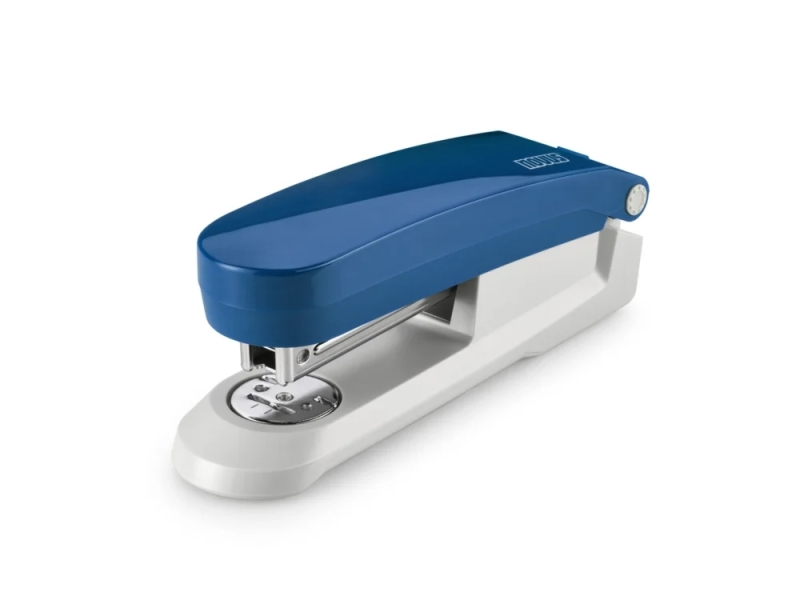 Cucitrice da tavolo Novus Evolution E 20 + Scatola da 200 punti metallici 24/6 - Fino a 20 fogli - Punti metallici chiusi aperti e a pressione - Blu/Grigio chiaro Cucitrice da tavolo Novus Evolution E 20 + Scatola da 200 punti metallici 24/6 - Fino a 20 fogli - Punti metallici chiusi aperti e a pressione - Blu/Grigio chiaro
