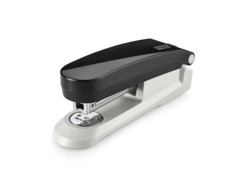 Cucitrice da tavolo Novus Evolution E 20 + Scatola da 200 punti metallici 24/6 - Fino a 20 fogli - Chiudi apri e cuci - Nero/Grigio chiaro Cucitrice da tavolo Novus Evolution E 20 + Scatola da 200 punti metallici 24/6 - Fino a 20 fogli - Chiudi apri e cuci - Nero/Grigio chiaro