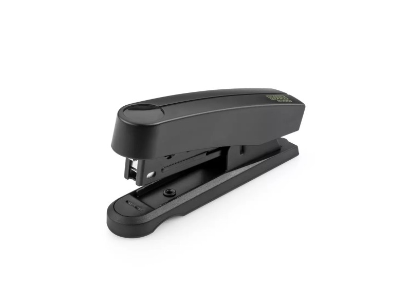 Cucitrice da tavolo Novus Harmony B10 re+new - Realizzata con il 95% di plastica riciclata - Fino a 15 fogli - Cucitura e aggraffatura precise - Include 200 punti metallici - Nera Cucitrice da tavolo Novus Harmony B10 re+new - Realizzata con il 95% di plastica riciclata - Fino a 15 fogli - Cucitura e aggraffatura precise - Include 200 punti metallici - Nera