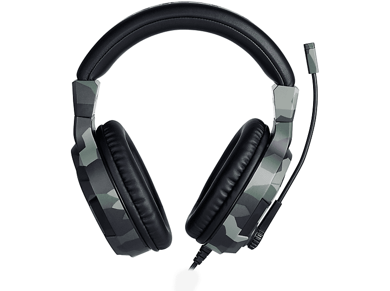 CUFFIE BIG BEN Cuffie Gaming per PS4 e PS5, Camouflage Verde