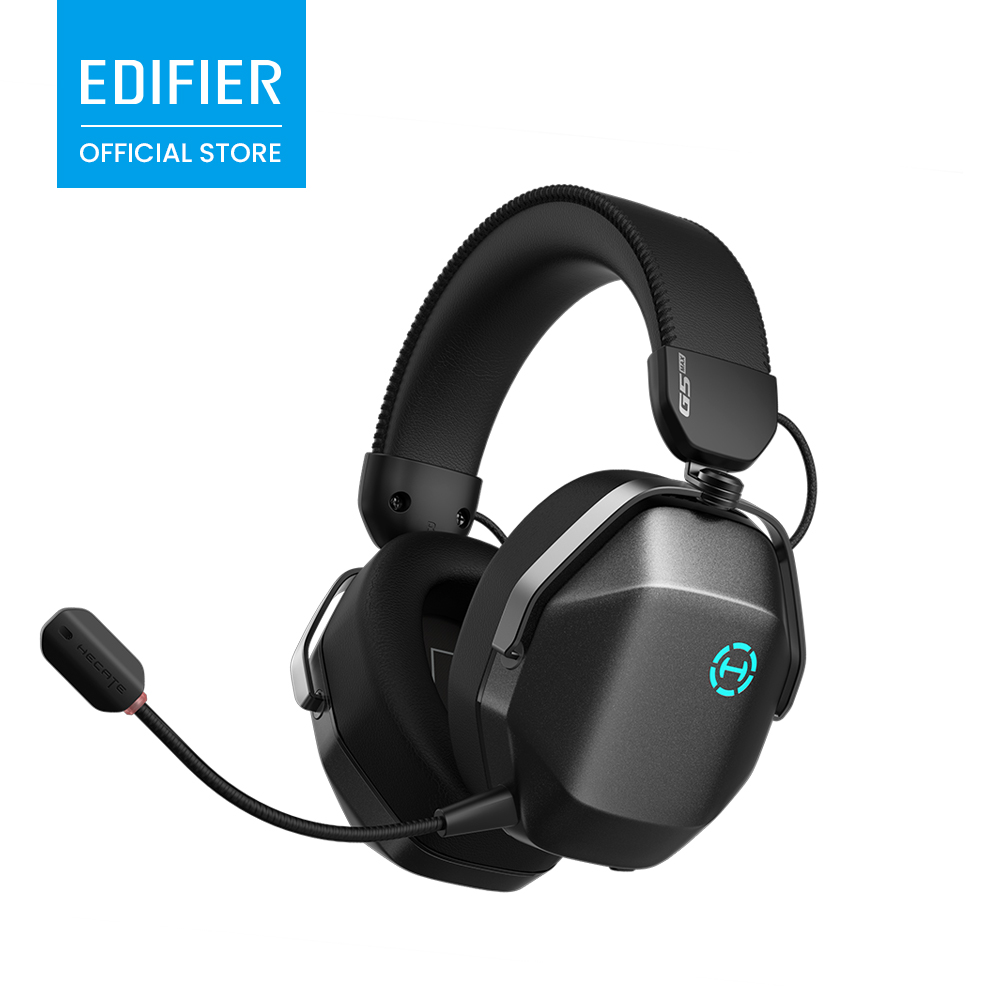 Cuffie da Gaming Wireless Edifier G5 MAX con Audio Spaziale THX, 305 Ore di Autonomia, Bluetooth 6.0 2.4GHz, Audio ad Alta Risoluzione