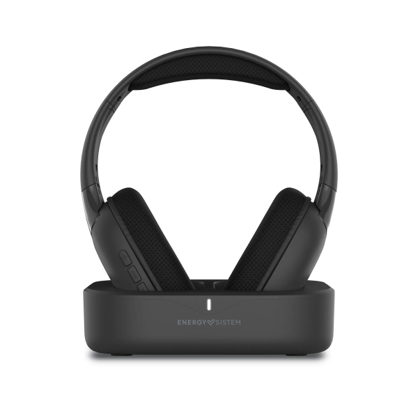 Cuffie Energy Sistem SoundReel TV - Connessione RF Bluetooth ottica e jack - Fino a 18 ore di durata della batteria - Compatibili con tutti i televisori - Nero
