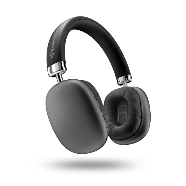 Cuffie Energy Sistem Style Bluetooth 5.4 - Bassi profondi - Connessione multipoint - Assistente vocale - Lettore MicroSD - Nero